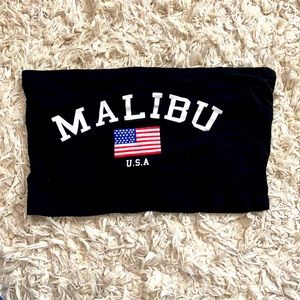 SHEIN Malibu Cropped Top